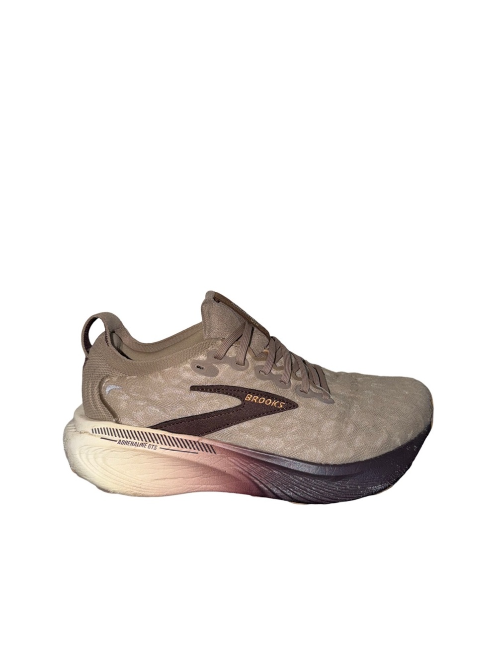 Brooks adrenaline gts women’s Neutral Running Shoe - Taupe size 8